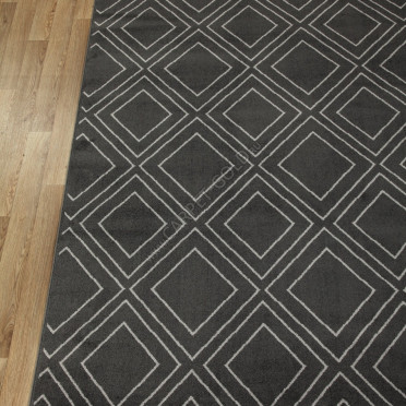 Бельгийский ковер Ambiance 81223 Anthracite-Silver