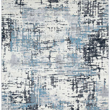 Ковер 37394A STAN L.GREY / BLUE CKM Kremlin