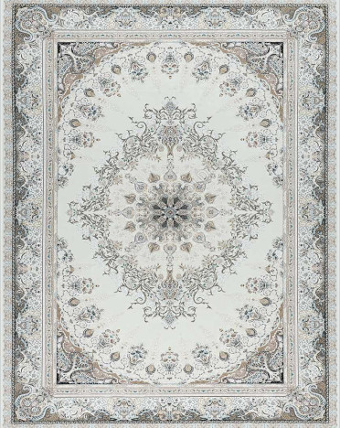 Иранский ковер Iran Mashad 1500 G267 (Акрил, кремовый)