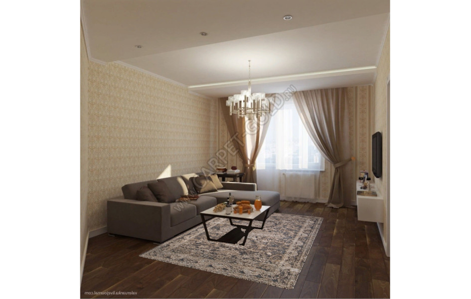 Ковер российский D775 BEIGE - коллекция SERENITY