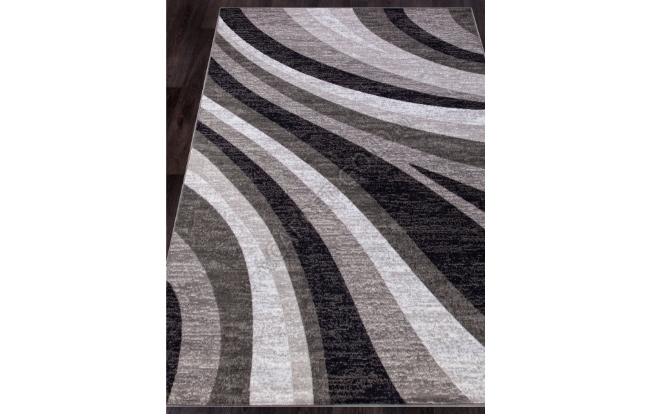 Ковер d234 - GRAY - Прямоугольник - коллекция SILVER