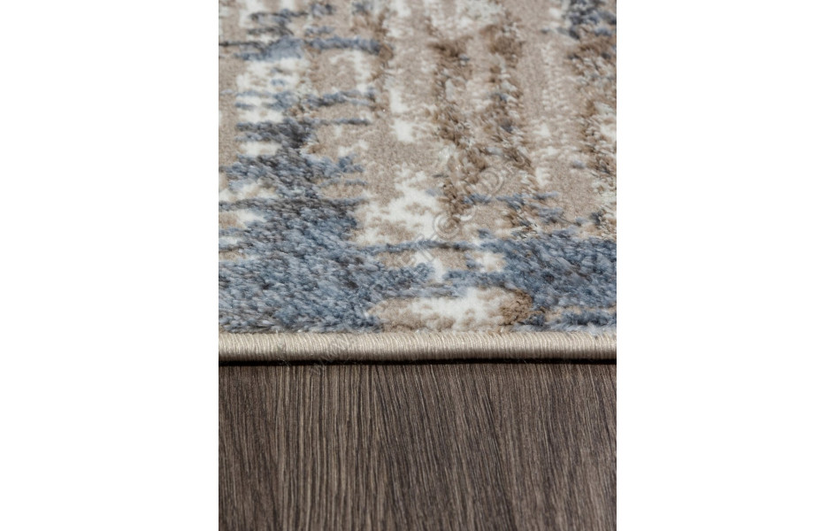 Ковер 01629A - L.BLUE / BEIGE - Прямоугольник - коллекция PARADIZE