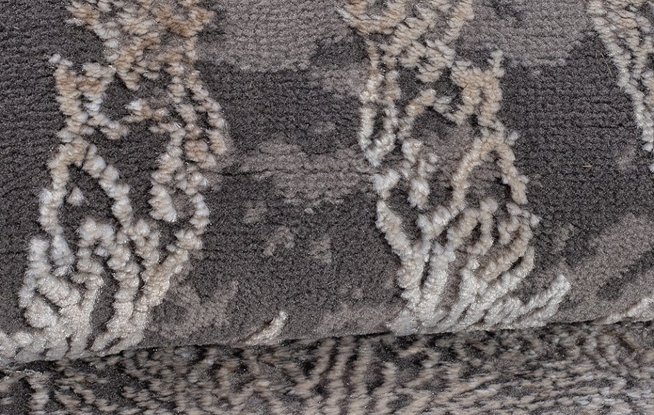 Ковер 03801A - GREY / BROWN - Прямоугольник - коллекция ARMINA