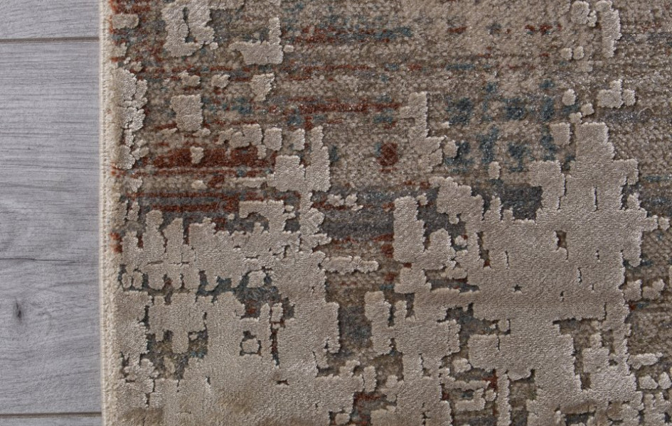 Ковер G381J2 - BEIGE / D.GREY - Прямоугольник - коллекция ROYAL