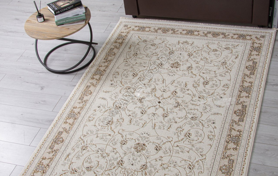 Ковер M101B - CREAM / CREAM - Прямоугольник - коллекция ZARINA