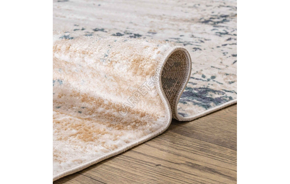 Ковры дизайн A5813A цвет CREAM / BLUE Iris